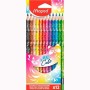 Crayons de couleur Maped Mini Cute Multicouleur 12 Pièces (12 Unités)