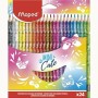 Crayons de couleur Maped Mini Cute Multicouleur 24 Pièces (12 Unités)