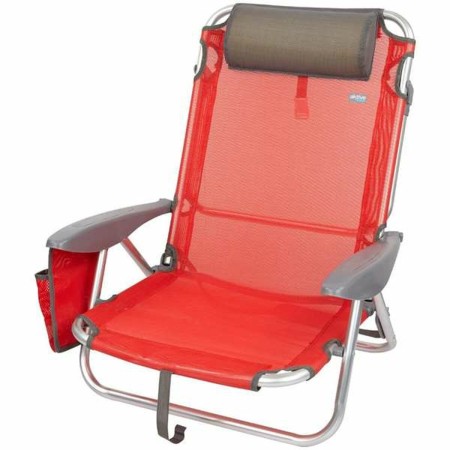 Chaise de Plage Color Baby 51 x 45 x 76 cm Rouge