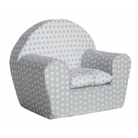 Fauteuil pour enfant Gris Etoiles