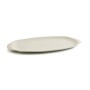 Plateau apéritif Quid Mineral 13 x 30,5 cm Céramique Beige (8 Unités)