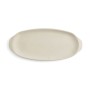 Bandeja de Aperitivos Quid Mineral 13 x 30,5 cm Cerámica Beige (8 Unidades)