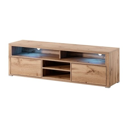 Mueble de TV Selsey Marrón Luz LED (Reacondicionado C)