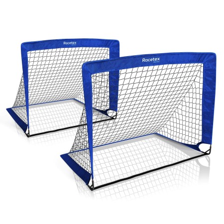 Cage de Foot Pliable Bleu (Reconditionné B)