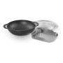 Sartén Wok Weber 8856 Con Tapa Ø 40,13 x 12,19 cm Hierro