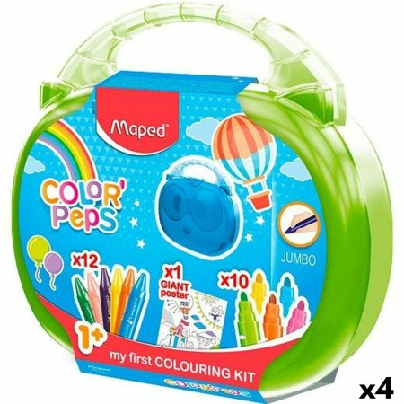 Kit de Dessin Maped Enfant Multicouleur 23 Pièces (4 Unités)