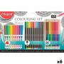 Kit de Dessin Maped Mandala 33 Pièces (6 Unités)