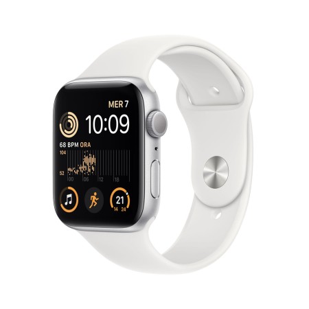 Montre intelligente Apple Watch SE Argenté Blanc 44 mm (Reconditionné A)