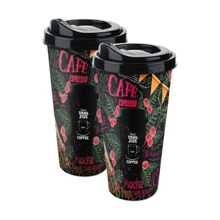 Tasse avec Couvercle Titiz 3D 650 ml