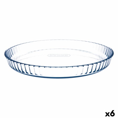 Moule pour four Pyrex Classic Rond Plat 31 x 31 x 4 cm Transparent (6 Unités)