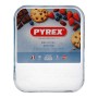 Moule pour four Pyrex Classic Plat 33 x 27 x 2 cm Transparent verre (6 Unités)