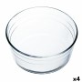 Moule pour four Ô Cuisine Soufflé Transparent 22 x 22 x 10 cm verre (4 Unités)