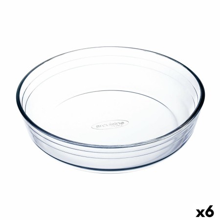 Moule pour four Ô Cuisine Rond 23 x 23 x 6 cm Transparent (6 Unités)