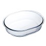 Moule pour four Ô Cuisine Oblongue Transparent 25 x 20 x 6 cm (6 Unités)