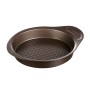 Moule pour four Pyrex Asimetria Rond Noir 20 cm (6 Unités)