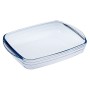 Molde para Horno Ô Cuisine Rectangular Transparente Vidrio 23 x 15 x 5 cm (6 Unidades)