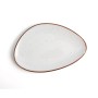 Plato Llano Ariane Terra Cerámica Beige Ø 21 cm (12 Unidades)