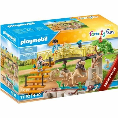 Playset Playmobil 71192 Lion animaux 58 Pièces