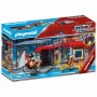 Playset Playmobil 71193 Bombero 61 Piezas