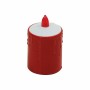 Bougie LED Ø 5,8 x 10 cm Rouge
