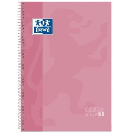 Cahier Oxford European Book Rose A4 5 Unités