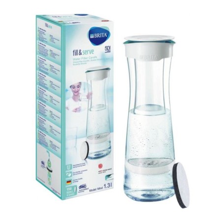 Bouteille Filtrante Brita Fill&Serve 1,3 L Blanc Bleu