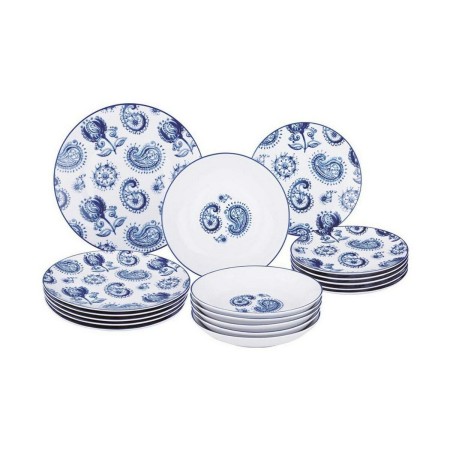 Assietes Santa Clara Noia Porcelaine 18 Pièces