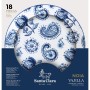 Vajilla Santa Clara Noia Porcelana 18 Piezas