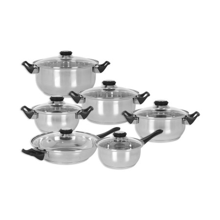 Batería de Cocina Genese Acero 12 Piezas