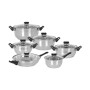 Batería de Cocina Genese Acero 12 Piezas