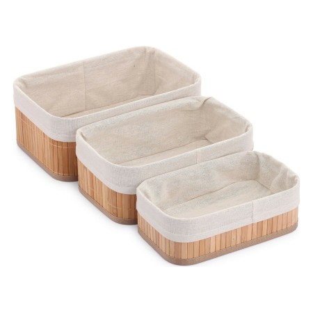 Set de basket Confortime 3 Pièces Bambou