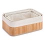 Set de basket Confortime 3 Pièces Bambou