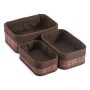 Set de basket Confortime 3 Pièces Bambou