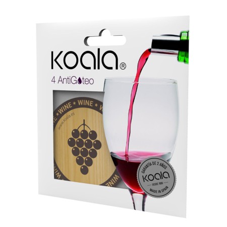 Verseur anti-goutte pour bouteille Koala Bodega 4 Pièces Plastique Multicouleur