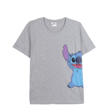 T-shirt à manches courtes homme Stitch Gris