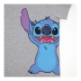 T-shirt à manches courtes homme Stitch Gris