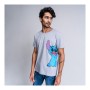 T-shirt à manches courtes homme Stitch Gris