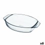 Plat de Four Pyrex Irresistible Ovale 35,1 x 24,1 x 6,9 cm Transparent verre (6 Unités)