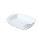 Plat de Four Pyrex Signature Rectangulaire 36 x 23 x 7 cm Céramique Blanc (6 Unités)