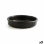 Casserole Anaflor Vulcano Faïence Noir 25 cm (3 Unités)