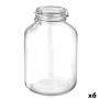 Récipient de Conservation des Aliments Bormioli Rocco Fido Transparent verre 5 L (6 Unités)