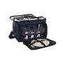 Set de pícnic DKD Home Decor 43 x 23 x 29 cm Poliéster Azul marino