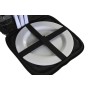 Set de pícnic DKD Home Decor 28,5 x 20 x 39 cm Poliéster Gris oscuro
