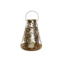 Farol DKD Home Decor Dorado Metal 25 x 25 x 42 cm