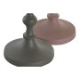 Pot à Bougie DKD Home Decor 10,5 x 10,5 x 23,5 cm Rose Aluminium Vert (2 Unités)