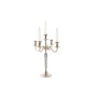 Candelabro DKD Home Decor Plateado Aluminio 26 x 26 x 36 cm