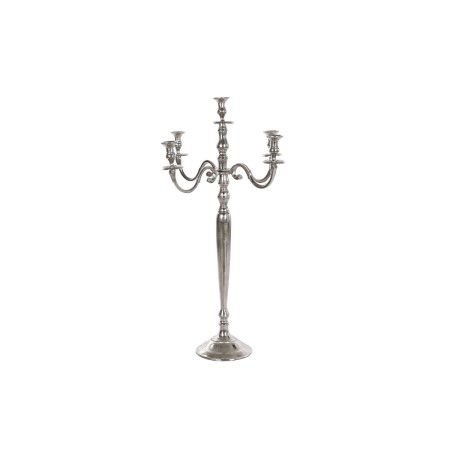 Candelabro DKD Home Decor 56 x 56 x 100 cm Plateado Aluminio