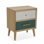 Table de Nuit Versa Bridgette 30 x 54 x 46 cm Bois MDF