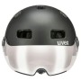 Casco de Ciclismo para Adultos Uvex 55-58 cm Negro Luz LED (Reacondicionado B)