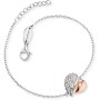 Bracelet Femme ERB-LILHEARTWING-BIR Coeur 19 cm (Reconditionné B)